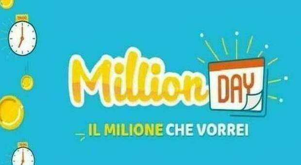 MillionDay, i numeri vincenti di oggi domenica 18 aprile 2021
