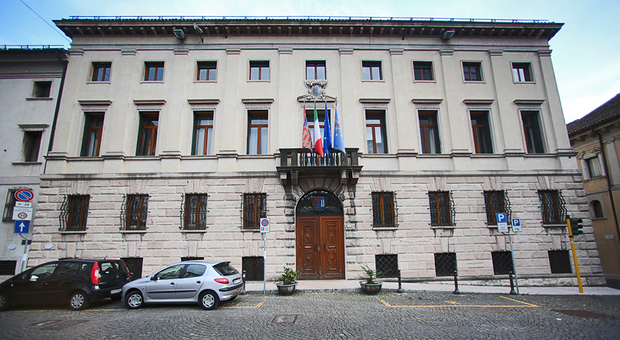 Palazzo Piloni, sede della provincia di Belluno