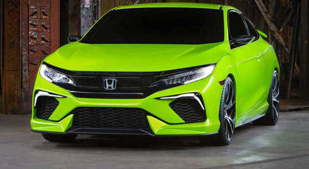 La Honda Civic Concept esposta al salone di New York
