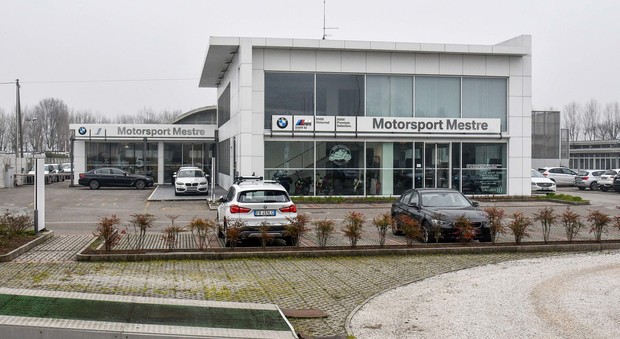 La sede di Mestre della Motorsport, concessionaria Bmw