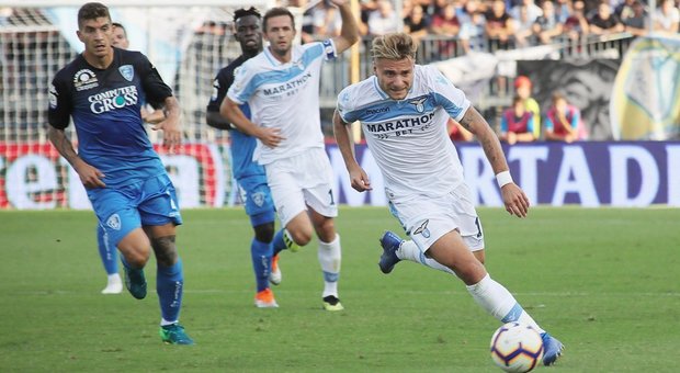 Parolo segna, Strakosha para: la Lazio batte l'Empoli a fatica