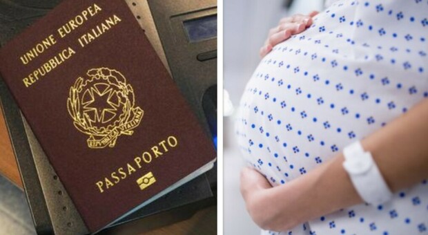Prenota passaporto per il figlio ancora in grembo: «Temeva ritardi». Ha usato una data di nascita inventata