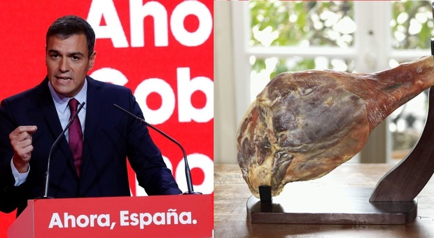 Sanchez non conosce il “jamon iberico”: premier sotto accusa per la gaffe sul prosciutto