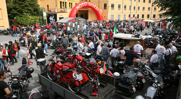 Una panoramica dell'edizione 2015 del Moto Guzzi Open House