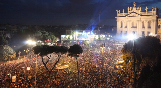 Roma, allarme terrorismo al concerto del primo maggio: arrivano i metal detector