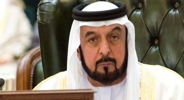 Lo sceicco Khalifa, morto a 73 anni