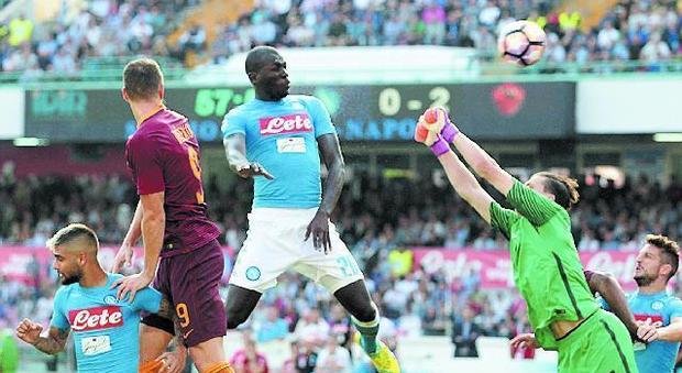 Koulibaly gioca Roma-Napoli: «Con Sarri il calcio è matematica»