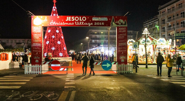 JESOLO Una delle passate stagioni dello Jesolo Christmas Village