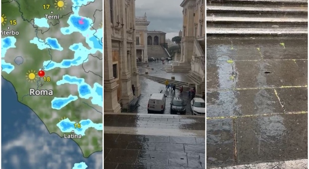 Grandine a Roma oggi: dove e quando piove. Le previsioni meteo dei prossimi giorni