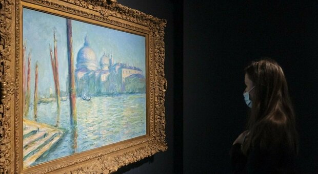 Le Grand Canal e Santa Maria della Salute di Claude Monet è stato battuto per 56,6 milioni di dollari