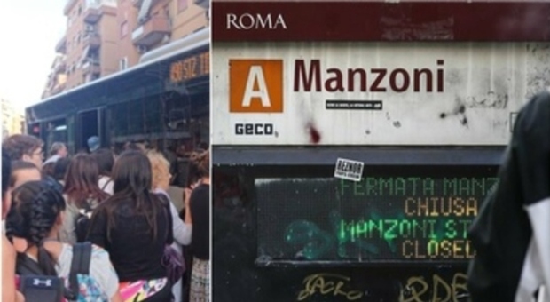 Roma, pendolari e turisti «beffati»: dopo lo sciopero il guasto tecnico per la metro A: «Servizio fortemente rallentato»