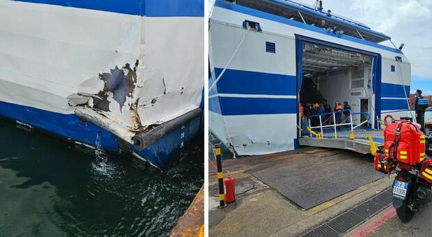 Napoli, nave urta contro banchina del Molo Beverello: ci sono feriti