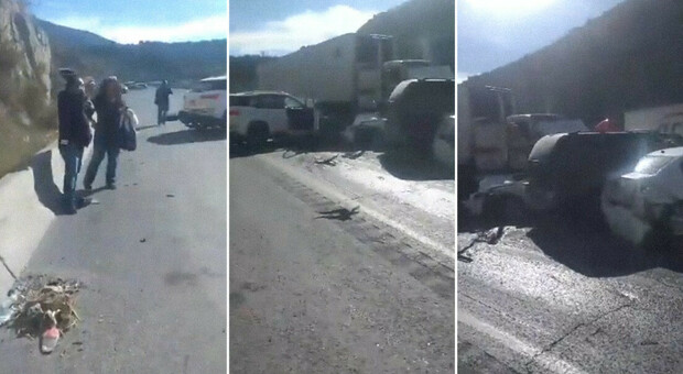 Incidente a catena su un'autostrada messicana: 5 morti e almeno 15 feriti