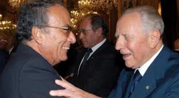 Franco Gallo con il presidente Ciampi