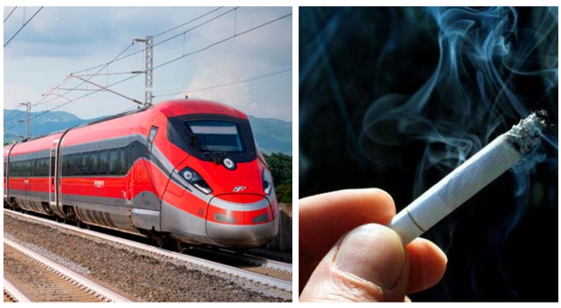 Si appartano per fumare una sigaretta in treno facendo scattare l'allarme anticendio