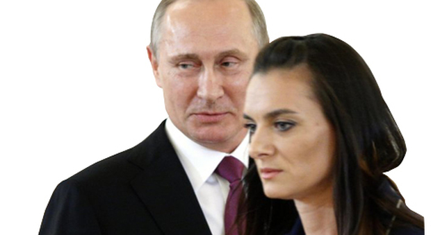 La Isinbayeva con Putin