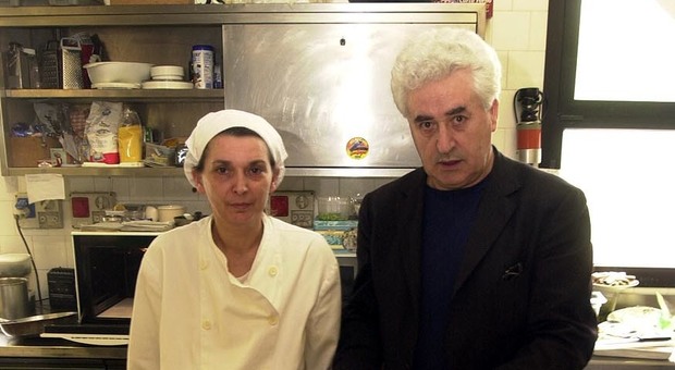 Patrizia Ghirardini con il marito Remigio "Tristano" Lucchin