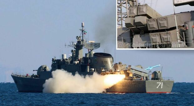 Nave da guerra iraniana nel Mar Rosso raddoppia i missili, la Jamaran «è pronta all'attacco»