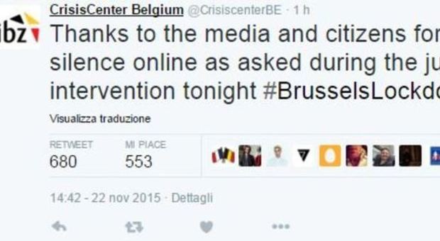 Bruxelles, la procura: «Grazie ai media e ai cittadini per aver accolto l'invito a non diffondere notizie nei social sui blitz della polizia»