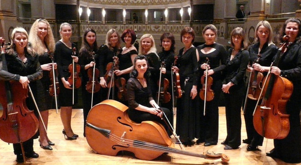 La Kharkiv Chamber Orchestra al Diana: musiciste ucraine in concerto per la pace