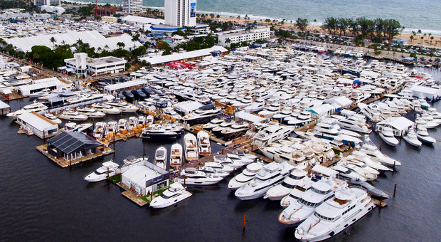 Una panoramica del boat show di Fort Lauderdale