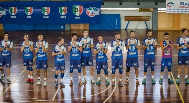 La squadra della Cis Reti Hydra Volley Latina