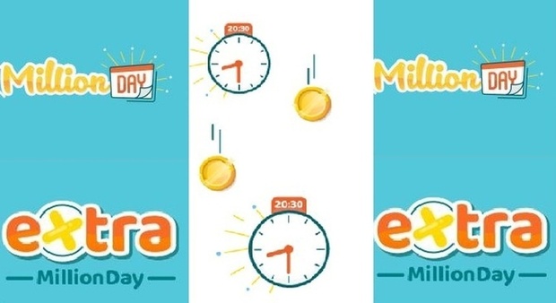 Cinque numeri per un milione di euro: Million Day e Million Day Extra, i vincenti delle estrazioni di oggi, venerdì 10 novembre