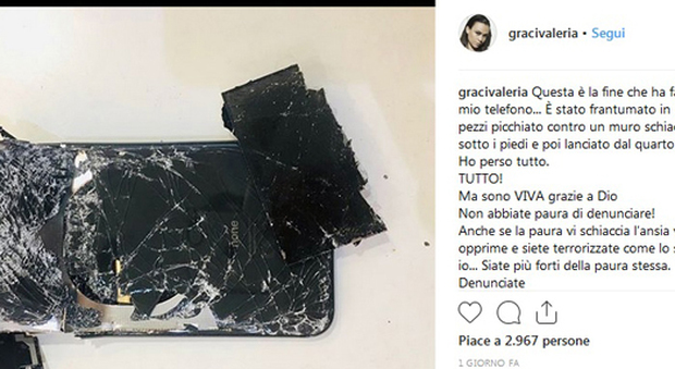 Valeria Graci di Zelig e il post choc su Instagram: «Ho perso tutto, viva grazie a Dio. Non abbiate paura di denunciare»