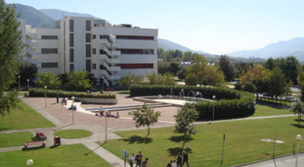 Il campus dell'Università di Salerno a Fisciano