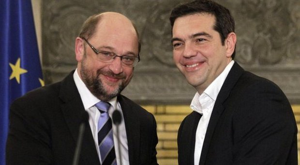 Schulz e Tsipras