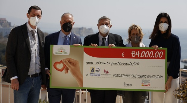 Napoli, Conad dona 84mila euro a sostegno dei reparti pediatrici del Santobono-Pausilipon