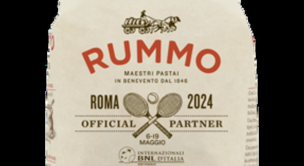 Il packaging pasta Rummo per l'Internazionale Bnl di Roma