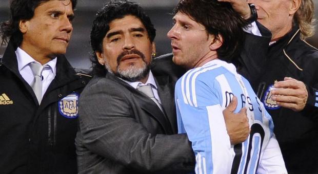 Maradona sfida Messi: «Il numero 10 dell'Argentina sarò per sempre io»
