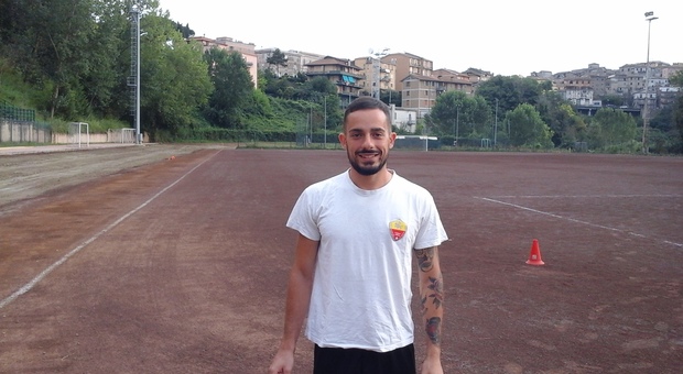 Fabio Giuliani autore del gol della Maglianese (Foto Leti)