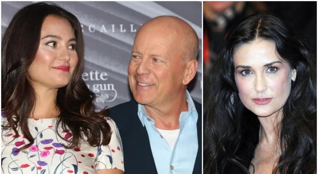 Bruce Willis, la moglie: «Demi Moore a casa nostra per curarlo? Mai sentita cosa più stupida»