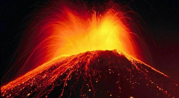Un'eruzione vulcanica
