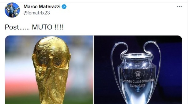 Ibra provoca, Materazzi risponde con un «Post muto»: le due coppe mai vinte da Zlatan