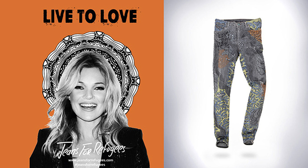 Per aggiudicarsi i jeans di Kate Moss la cifra da sborsare varia dai 17 ai 25 mila euro