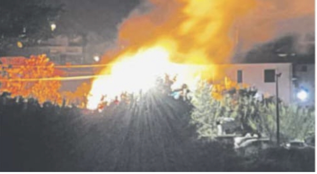 Isola del Liri: esplode bombola del gas incendio, paura e danni