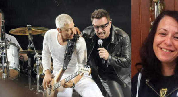 Gli U2 e Stefania Bortoluzzi