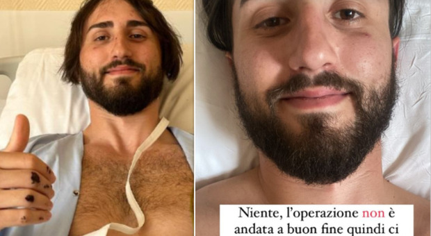 Davide Patron ancora in ospedale dopo l'infarto: «L'operazione non è andata a buon fine»