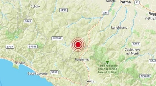 Terremoto sull'appennino di Parma, scossa di magnitudo 3 avvertita anche ai piani bassi delle abitazioni