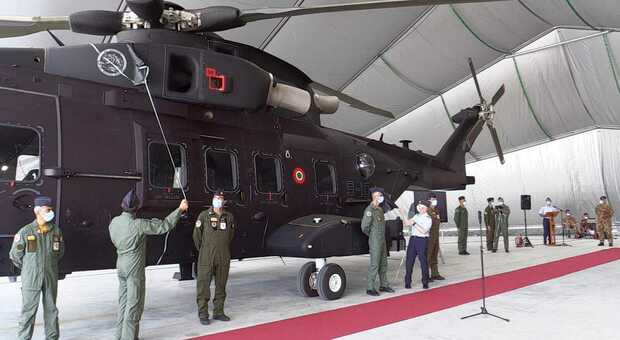 Aeronautica Militare, a Grazzanise un elicottero hi tech per i soccorsi
