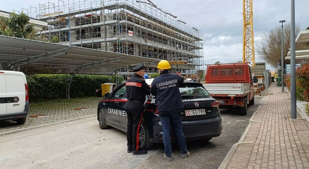 Controlli nei cantieri a San Michele al Tagliamento, 8 aziende sospese e 250mila euro di sanzioni