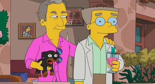 Simpson, l'amore gay di Smithers e la fine del cartoon che si avvicina