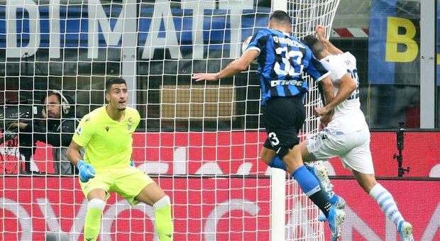 Inter-Lazio 1-0: D'Ambrosio segna, Handa para e i biancocelesti si arrendono