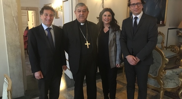 Avvocati di Napoli, il presidente Tafuri incontra il cardinale Sepe