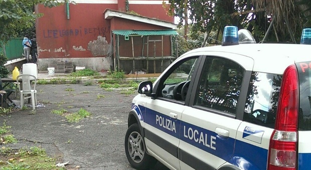 Il blitz della Polizia Locale di Aprilia