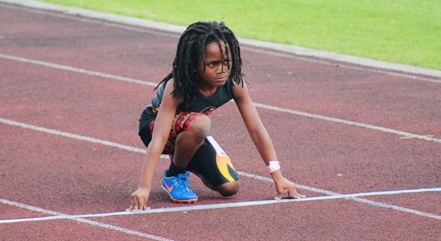Rudolph Ingram, il bimbo più veloce del mondo ha 7 anni: «Veloce come Bolt»