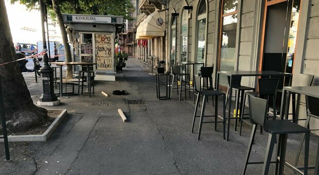Il bar della sparatoria a Trieste